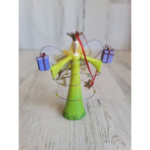Unikat Engel Fee Geschenkanhänger Weihnachten Königin Prinzessin