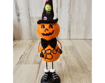 Ashland Kürbis Kürbis Shabby Chic Figur Statue Halloween Dekoration