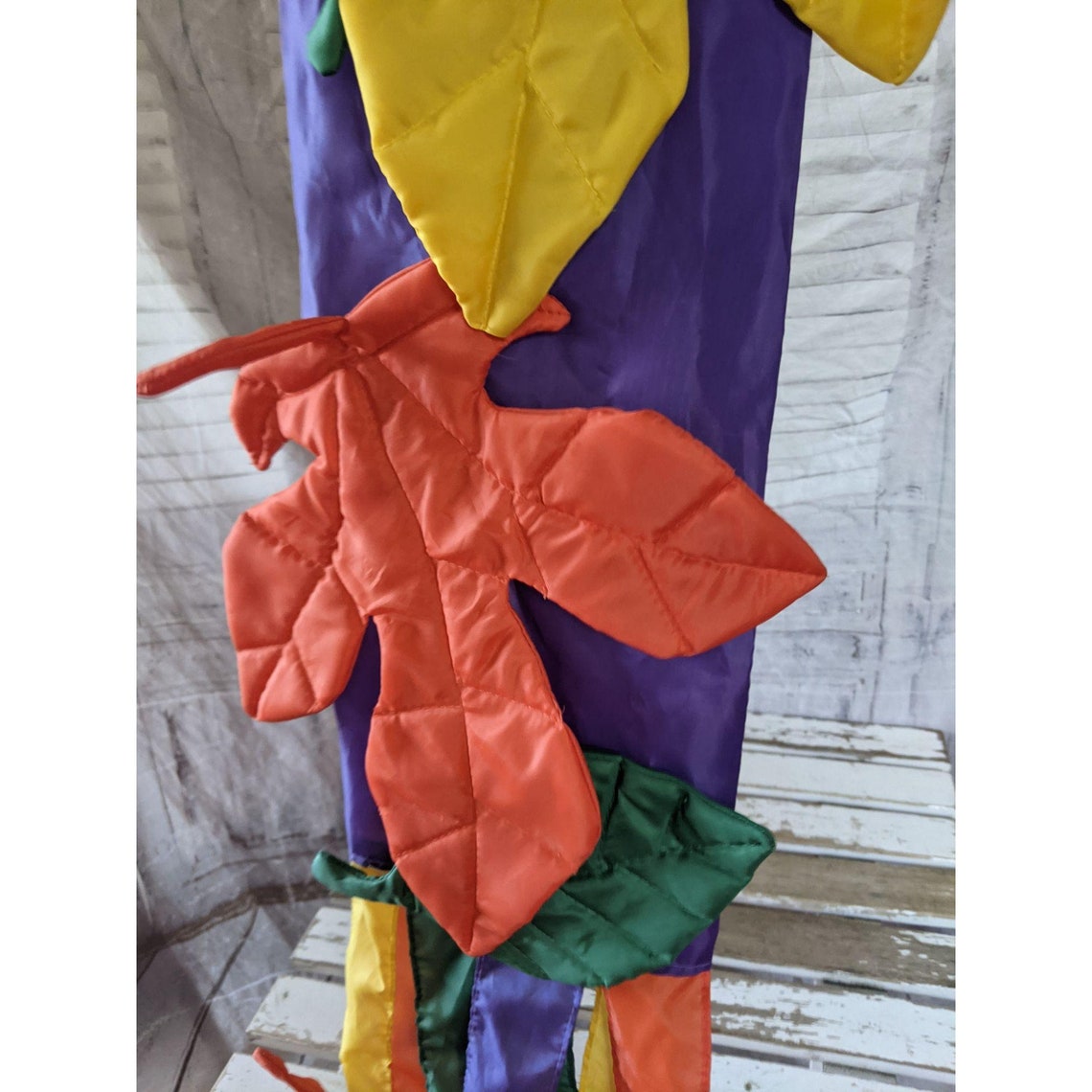 Fall windsock nylon vinyl fall Thanksgiving decor | Etsy