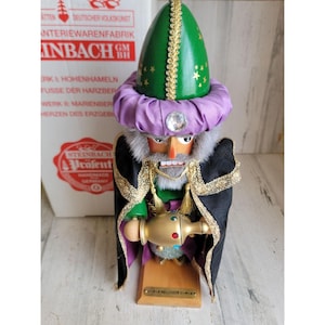 Steinbach Melchior wiseman nutcracker Xmas collectible decor