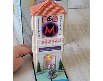 Dept 56 Mediterranean Mortage Co. 13600 monopoly village accessory