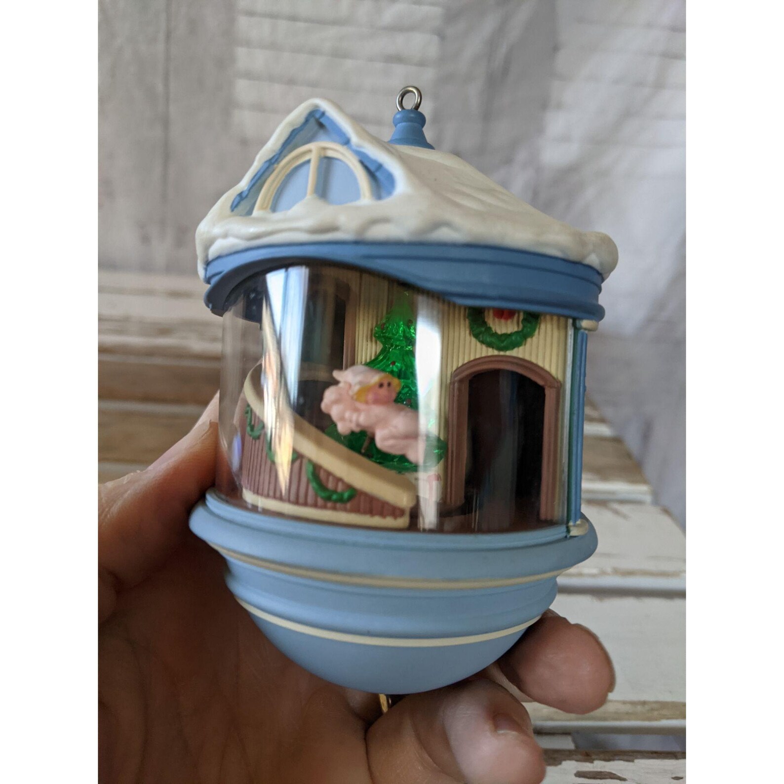 Hallmark House Tree Animated AS IS Light Ornament Xmas Holiday Etsy