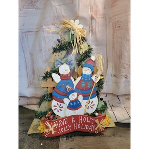 木製 クリスマス デコレーション サイン