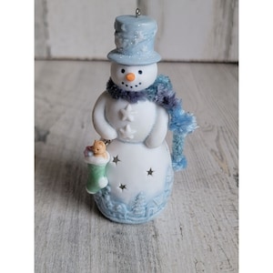 Hallmark Stanley t estrella adorno Navidad muñeco de nieve