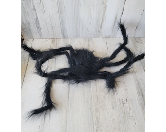 Araña tarántula peluda grande Decoración pop aterradora de Halloween