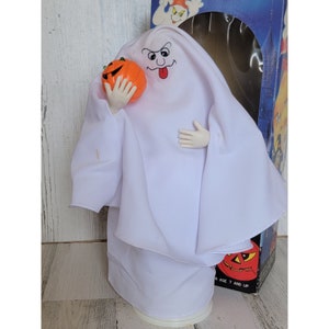 Vintage Halloween toys Corp AS IS ghost pumpkin figure