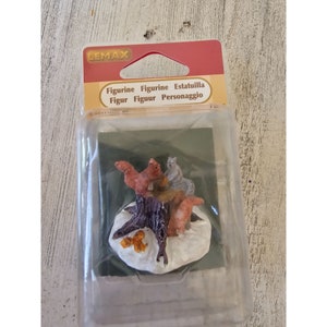 Lemax eekhoornboom eekhoorns Kerstdorpaccessoire 2003 nieuw