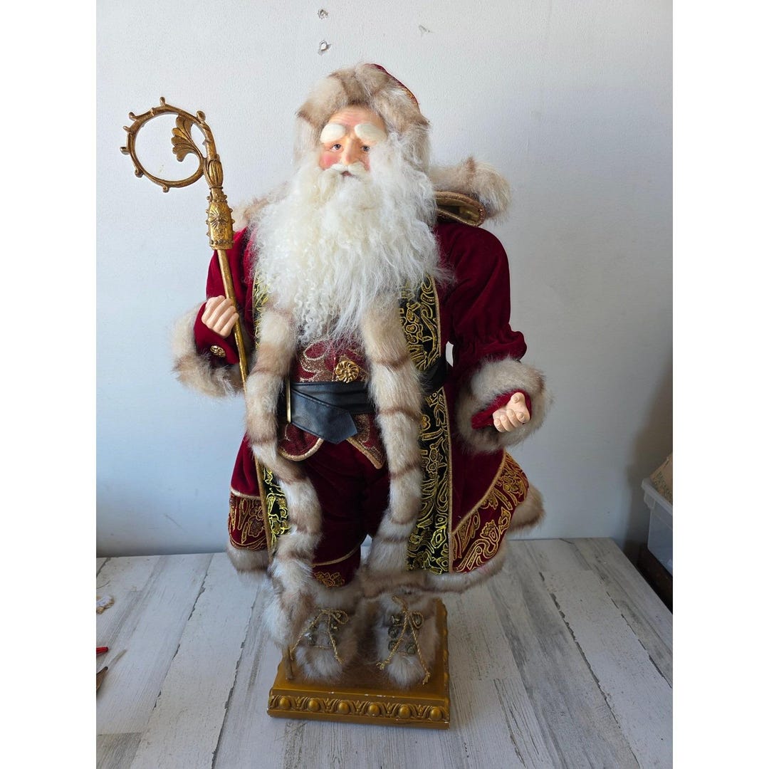 Santa Staff Large Victorian 33
