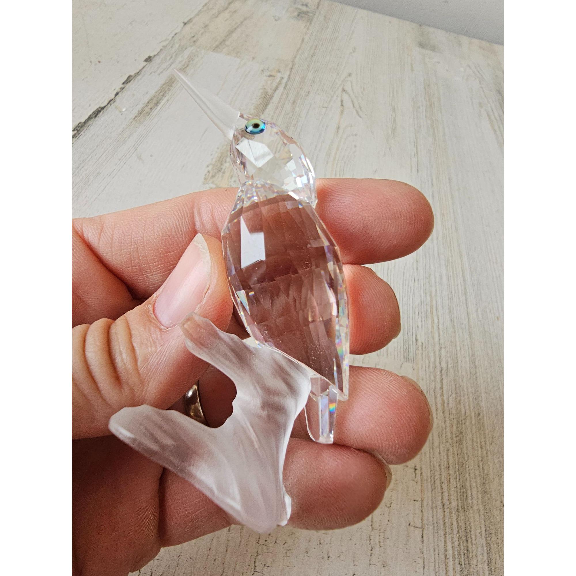 スワロフスキー カワセミ 鳥 クリスタル フィギュア 像 - Etsy 日本