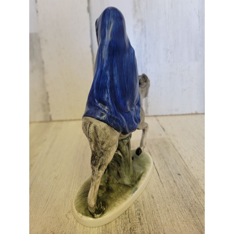 Goebel Flight Into Egypt Mary Jesus Baby Donkey Xmas Figure Etsy Finland