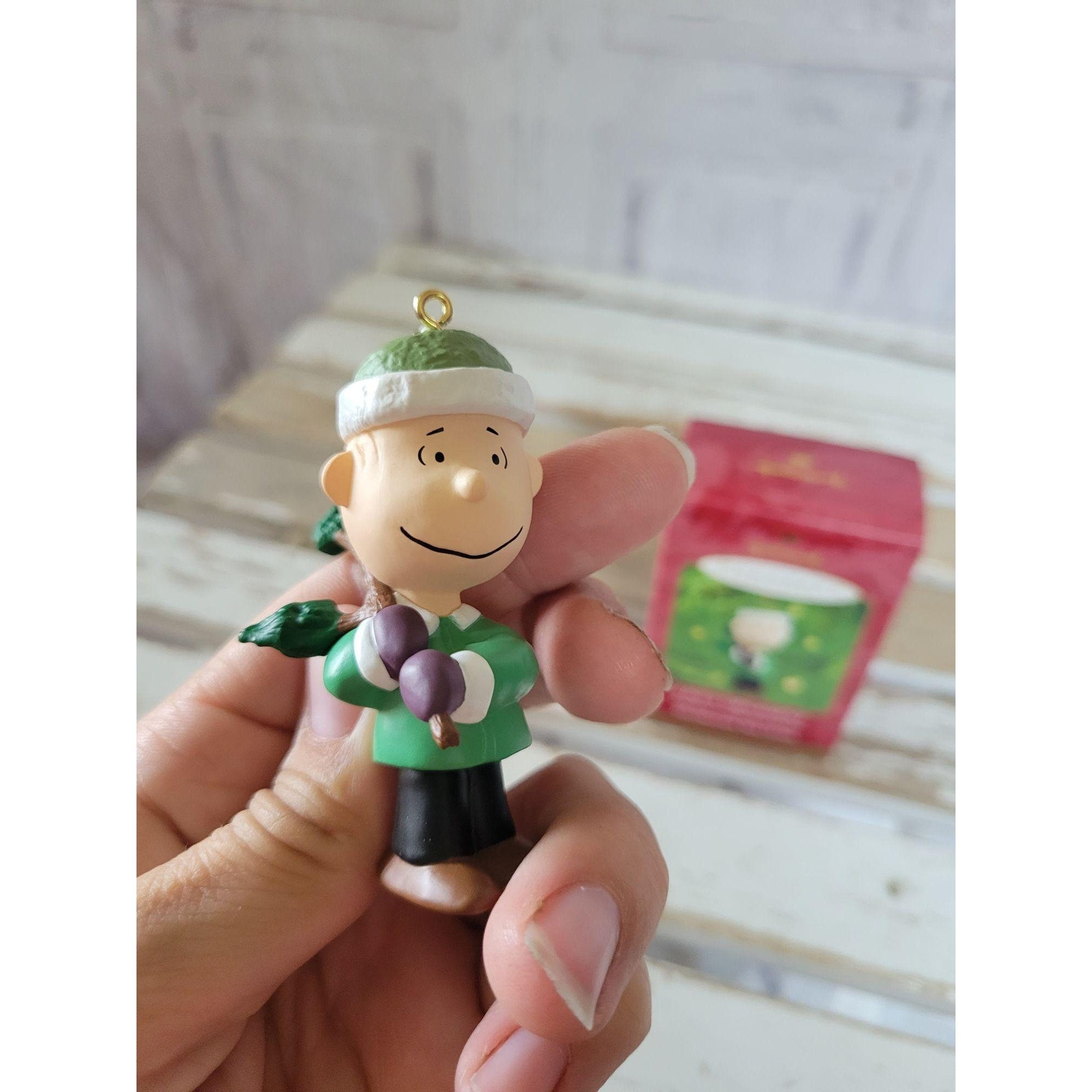 Hallmark Linus peanuts ornament 4th Charlie Brown Xmas holiday Etsy