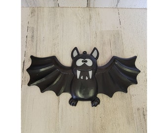 Vintage Spearhead 1994 podświetlany wiszący nietoperz dekoracja domu na Halloween