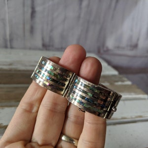 Rancho alegre bracelet mother of pearl vintage womens mexican
