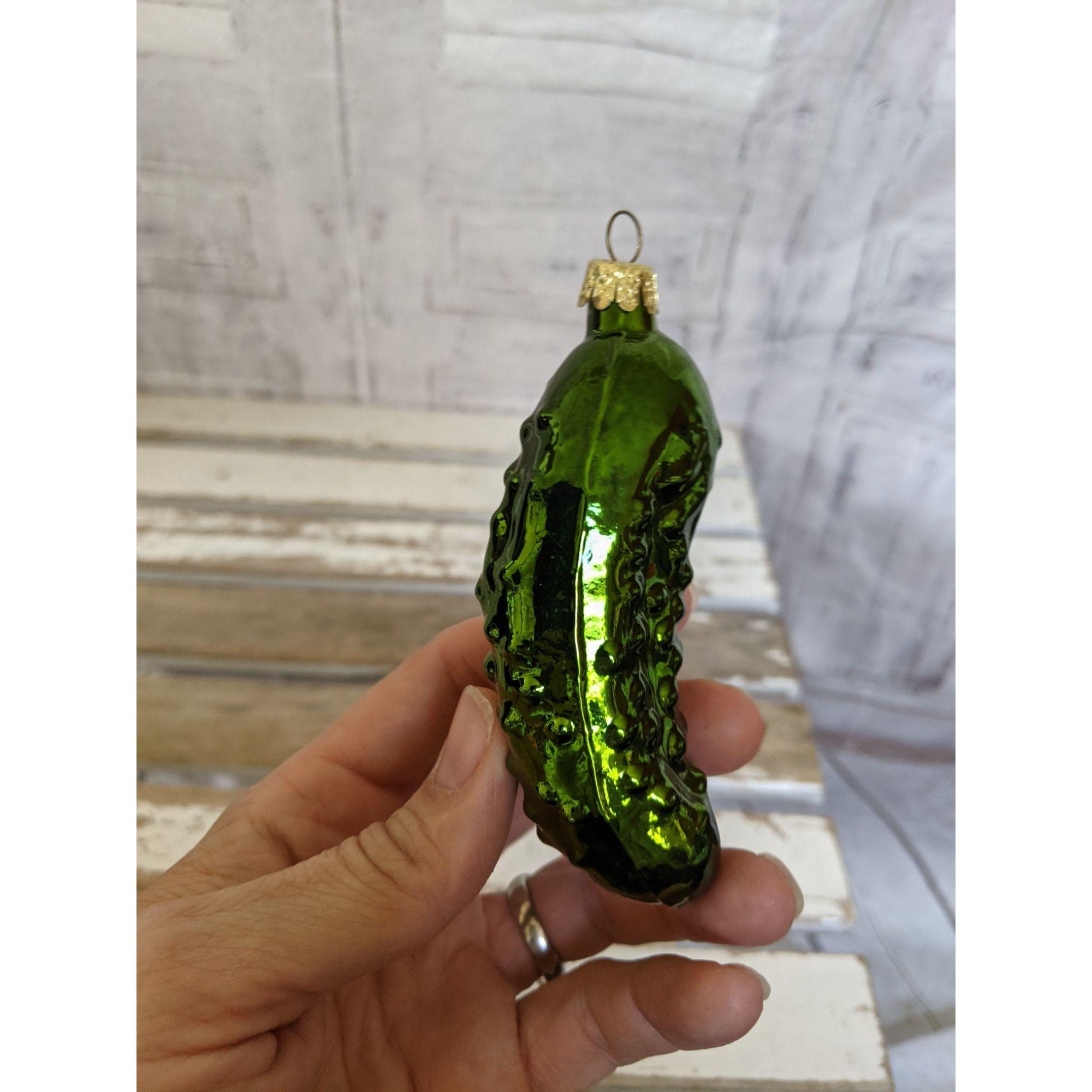 Glas Gurke Ornament Xmas Urlaub Baum Etsy