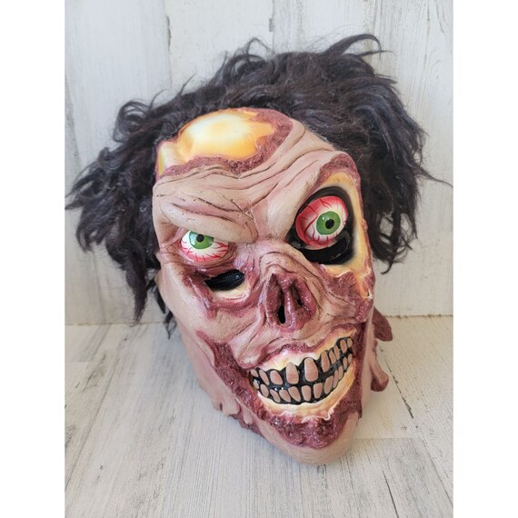 Halloween paper magic zombie mask scary killer costume