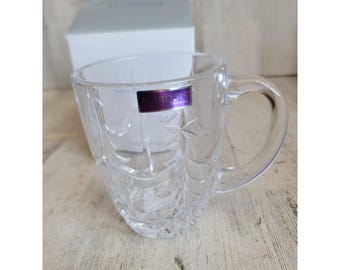 Marquis Waterford mug Xmas tree Star cup Crystal collectible
