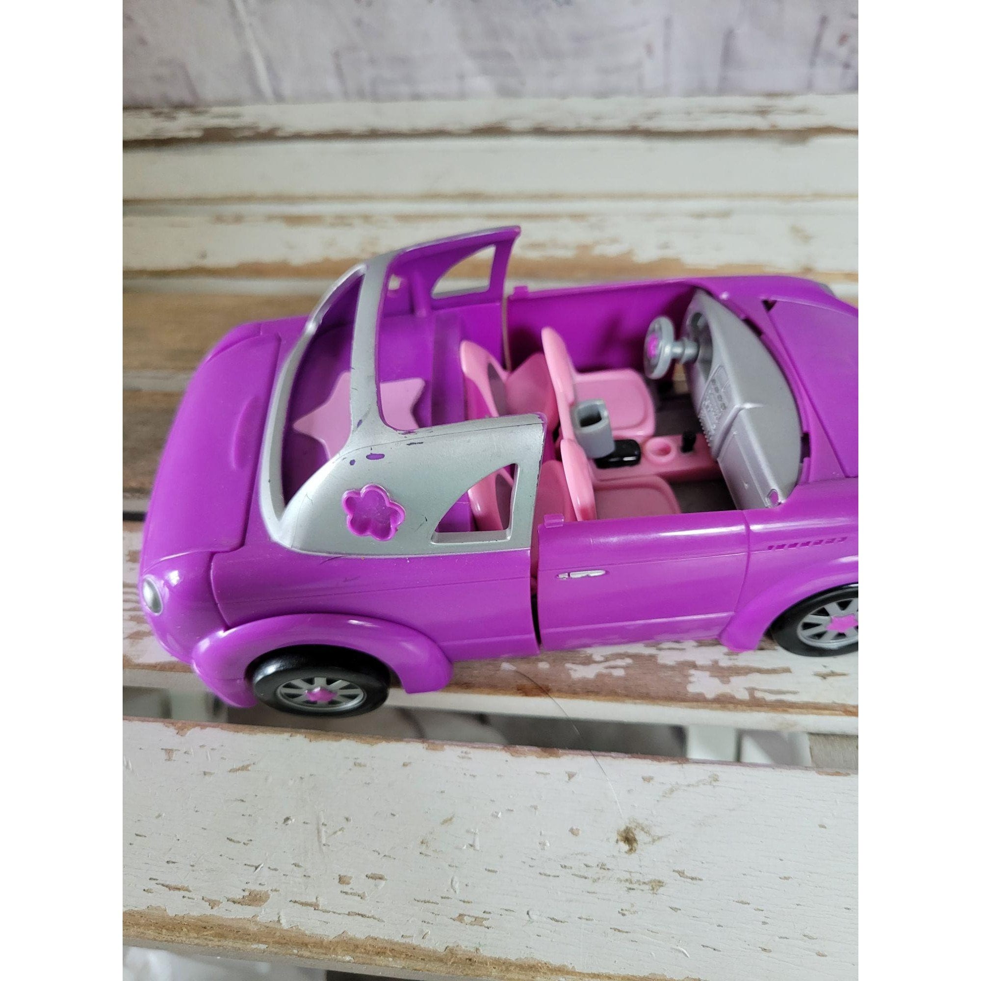 Polly Pocket Car Convertible Purple B1251 2002 Toy Etsy UK
