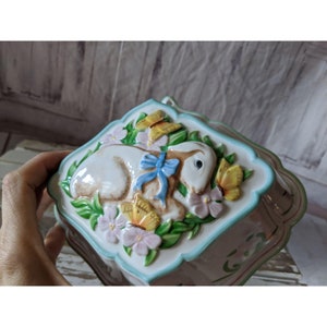 Le cordon bleu sheep lamb Easter ceramic mold butterfly