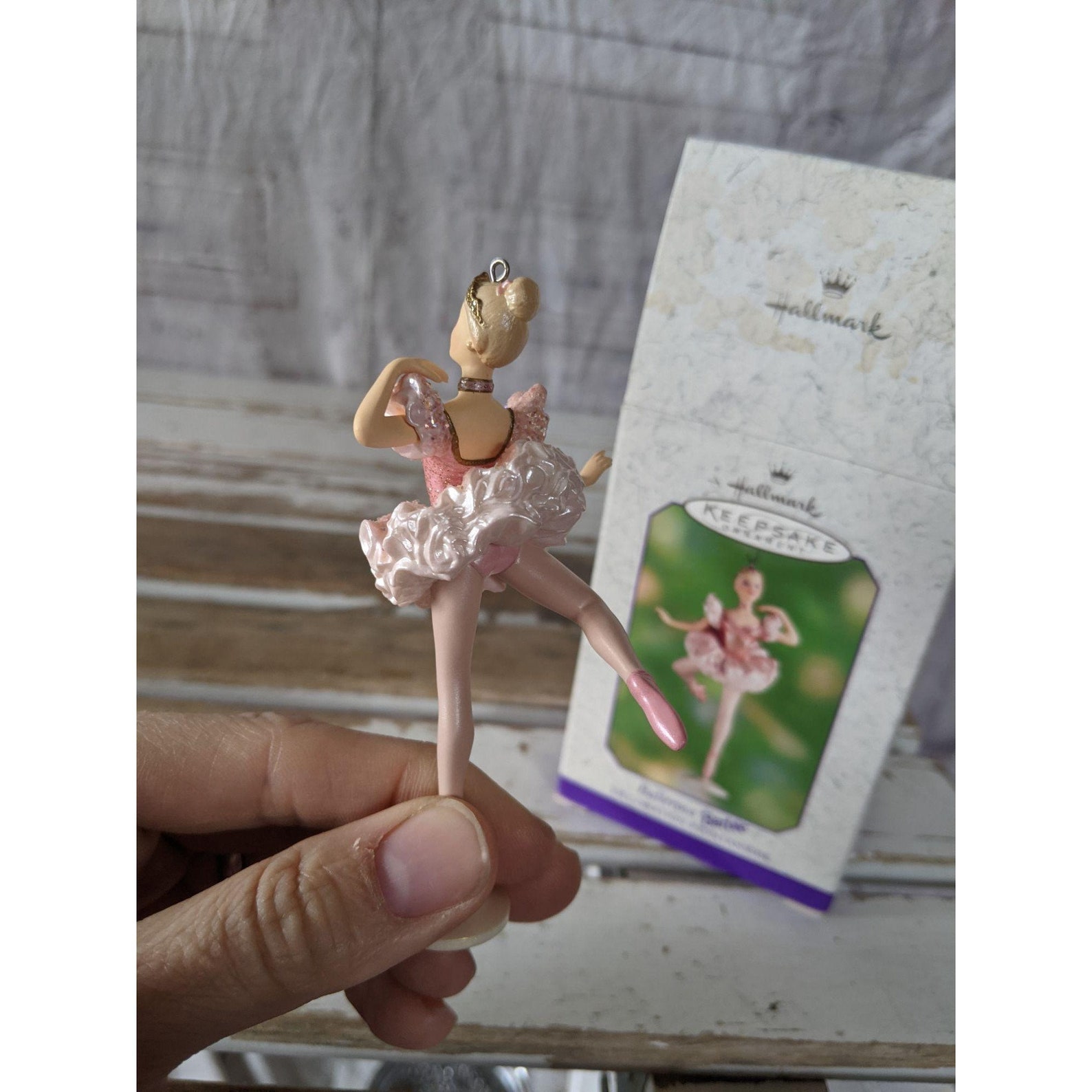 Hallmark Ballerina Barbie 2000 Ornaments Holiday Treat New Etsy