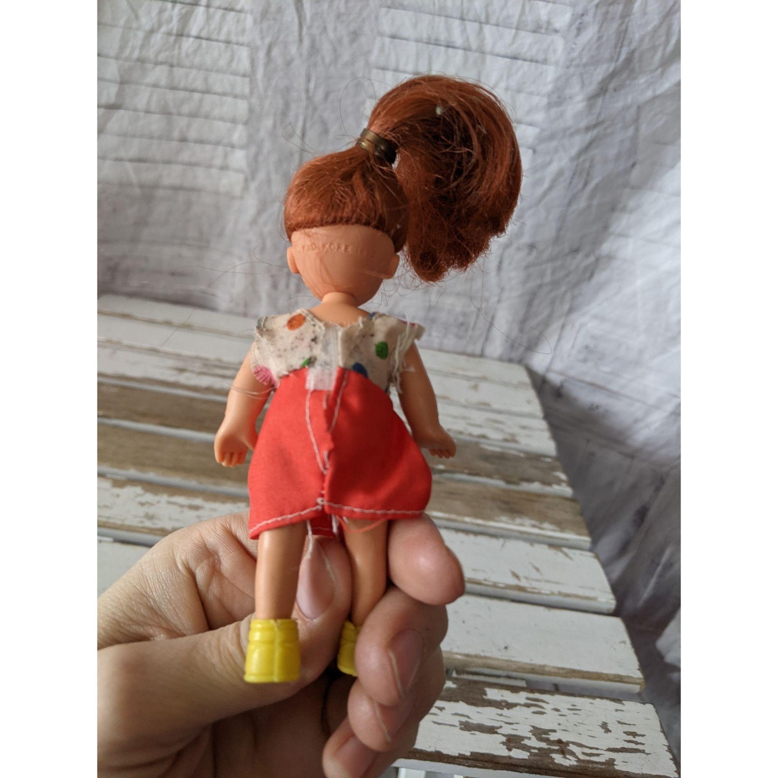 Kid Kore 1995 Doll Redhead Girl Toy Vintage Etsy