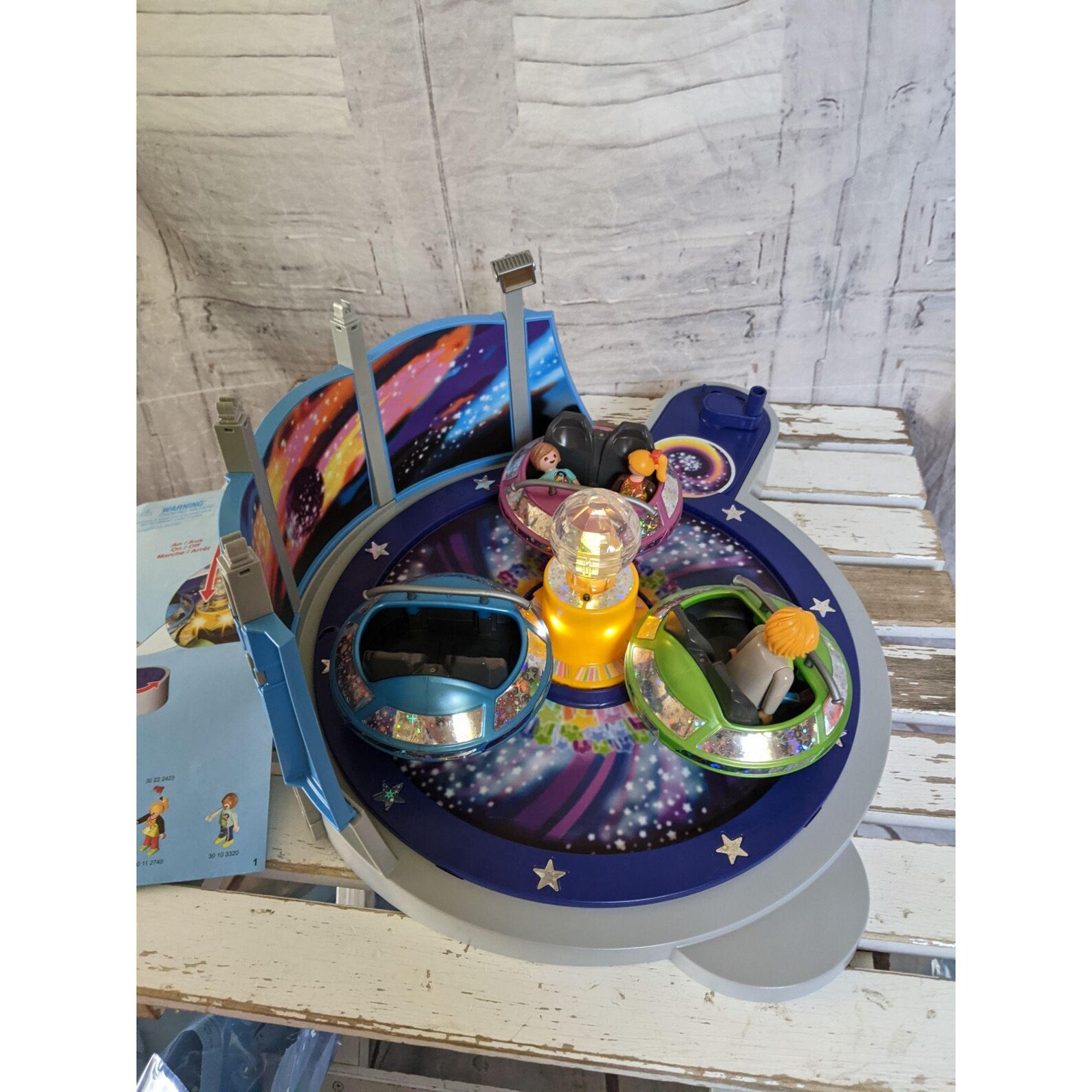 Playmobil 5554 Game Carnival Spinning Ride Toy Etsy