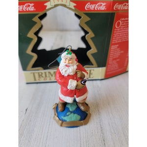 Coca-Cola Wherever I Go 1943 trim a tree ornament Xmas