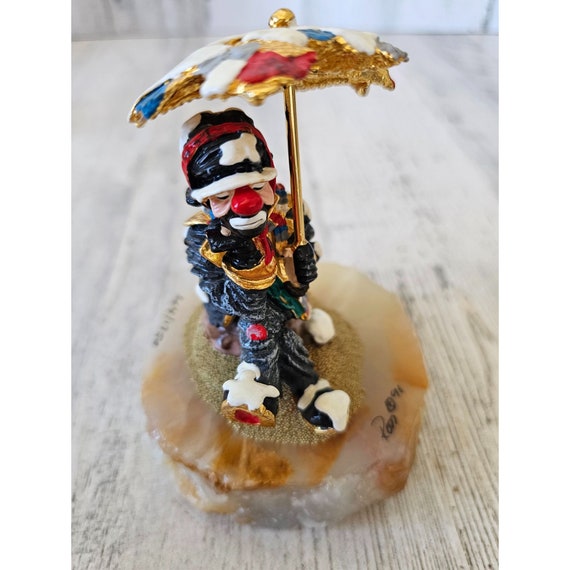 Ron Lee Clown Umbrella Sad 1991 Statue Figurine Circus Vintage - Etsy