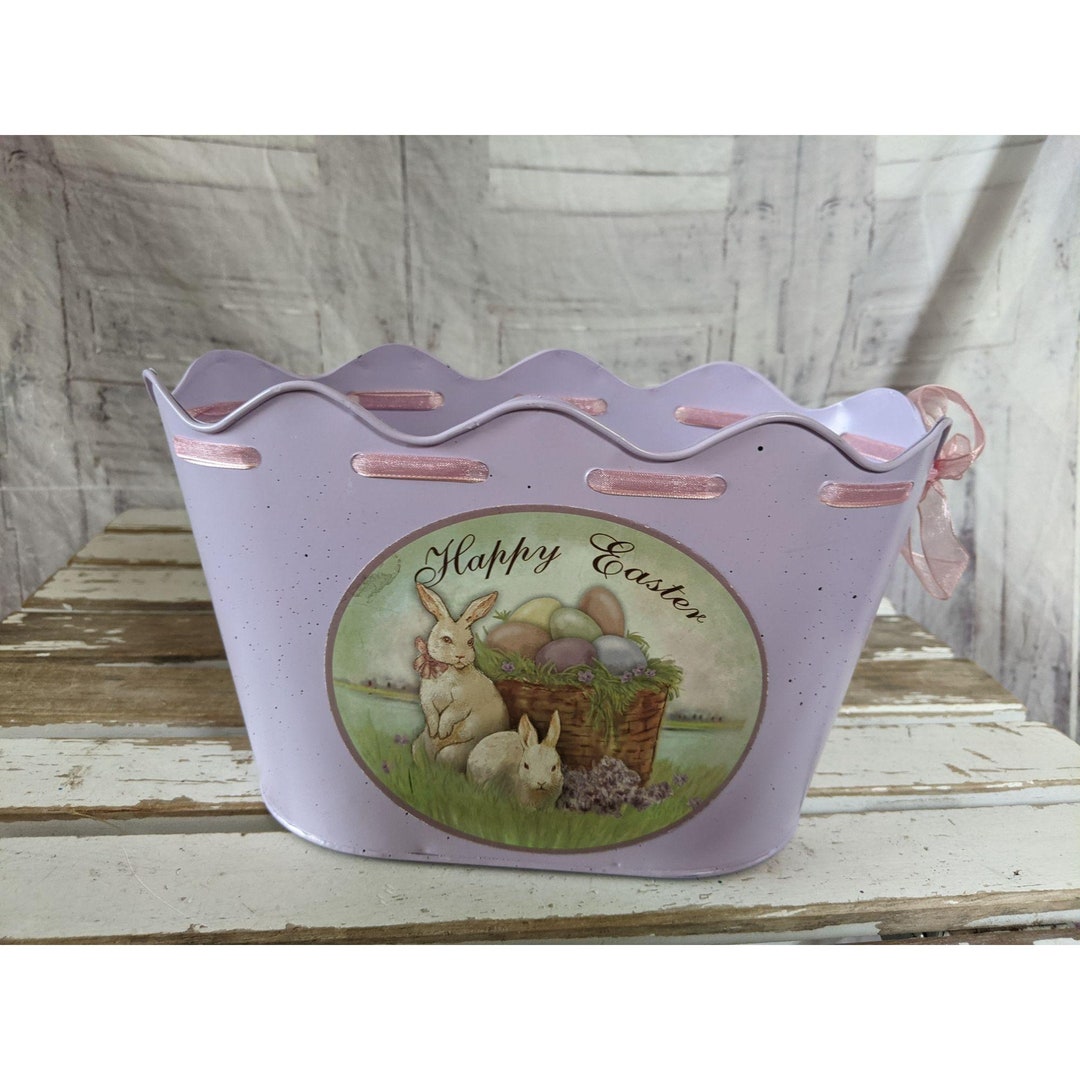Michaels Tin Spring 10 Bucket Storage Decor Home Etsy