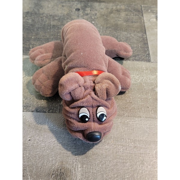 Tonka Pound Puppy Rumple skin brown dog plush toy figure