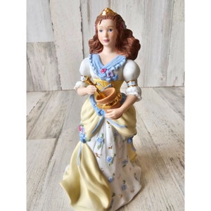 Lenox peasant princess legendary porcelain statue figurine limited vintage sans