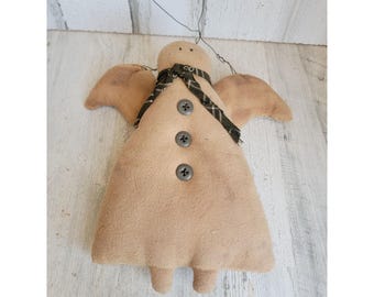 Bonnie 1998 vintage angel large plush ornament Xmas