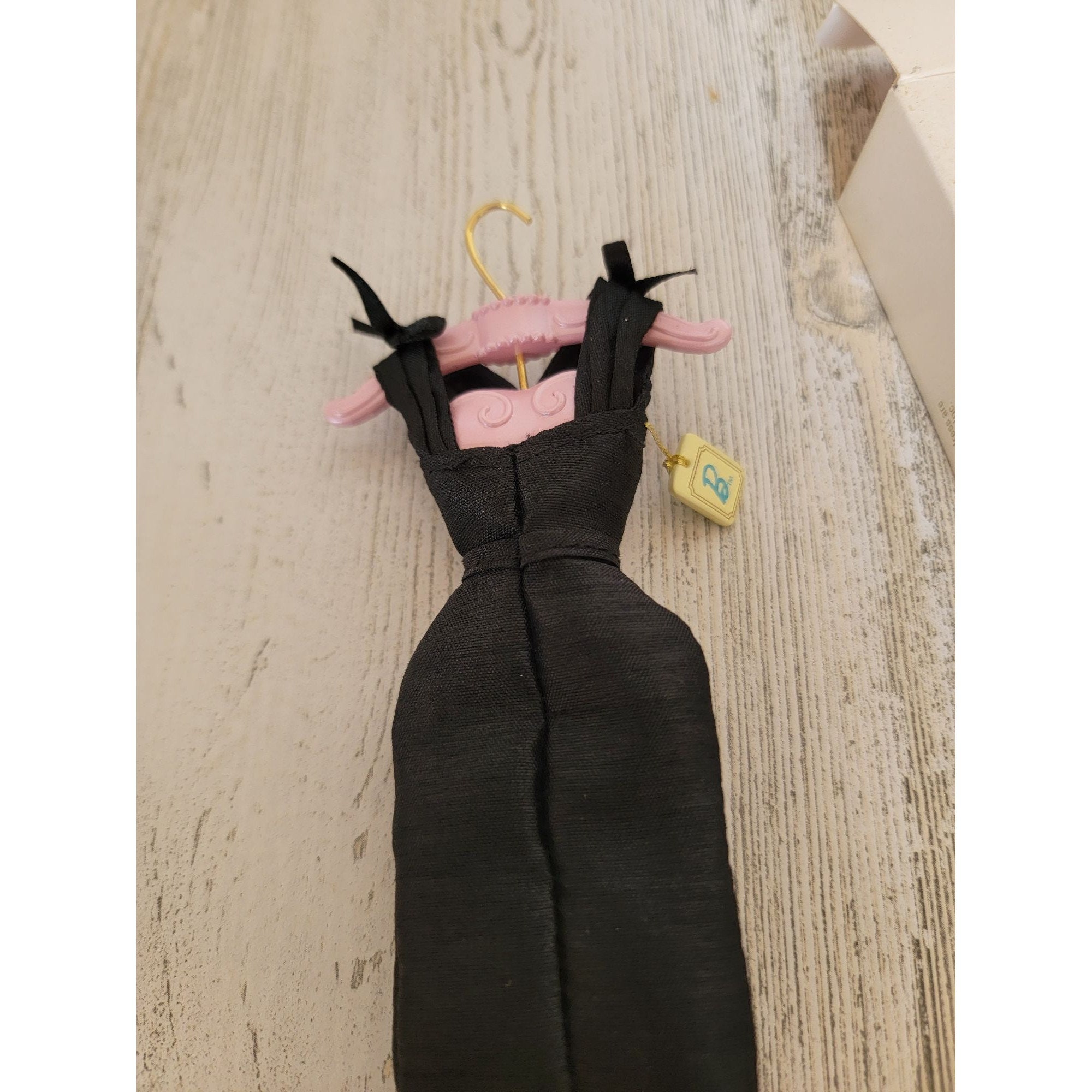 vintage barbie black dress Barbie x Unique Vintage Black Solo In The Spotlight Strapless Wiggle Dress