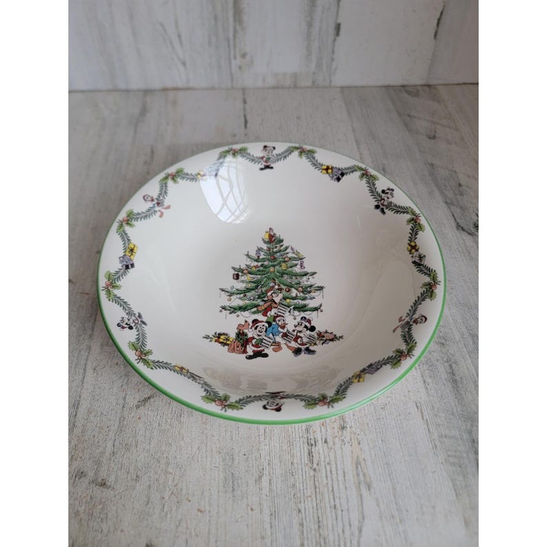 Spode Disney Miska Myszka Miki Świąteczna dekoracja domu figurka Donald Goofy zdjęcie 1