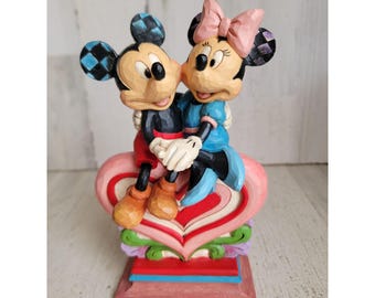 Jim Shore enesco Heart to Heart 6001282 Disney Mickey Mouse Valentine