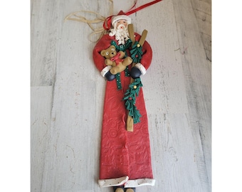 Cannon Falls Vintage Weihnachtsmann Spielzeug Geschenk hängende Dekoration Weihnachten