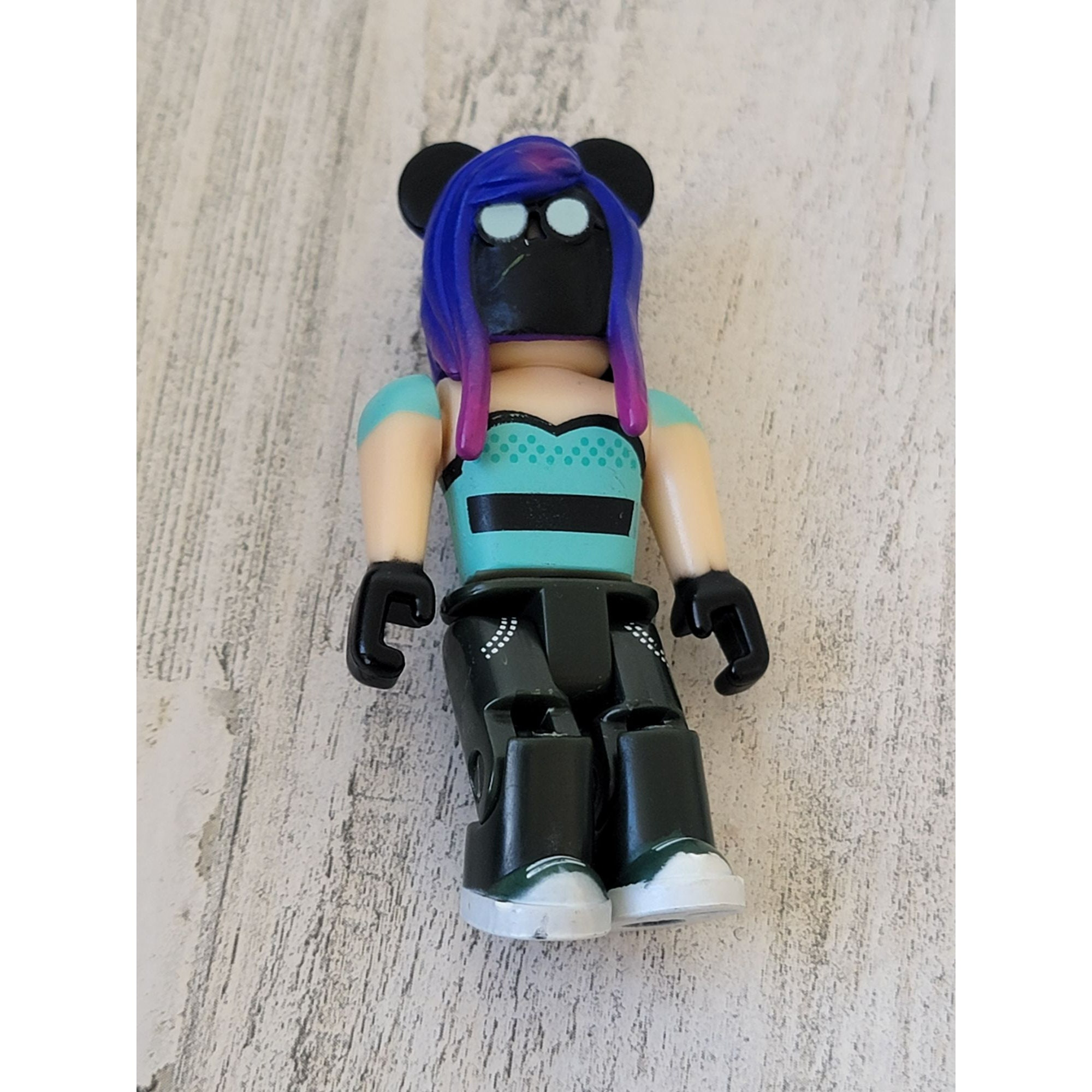 Popular Girl Blue & Black Hair - Roblox