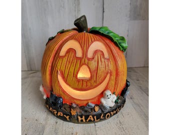 New creative pumpkin Happy Halloween pumpkin ceramic home decor