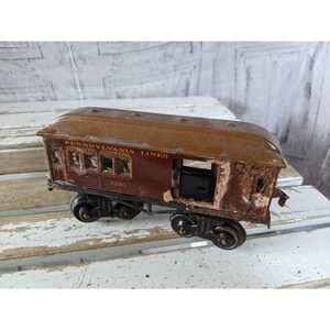 Pennsylvania lines baggage car 2395 as is train car