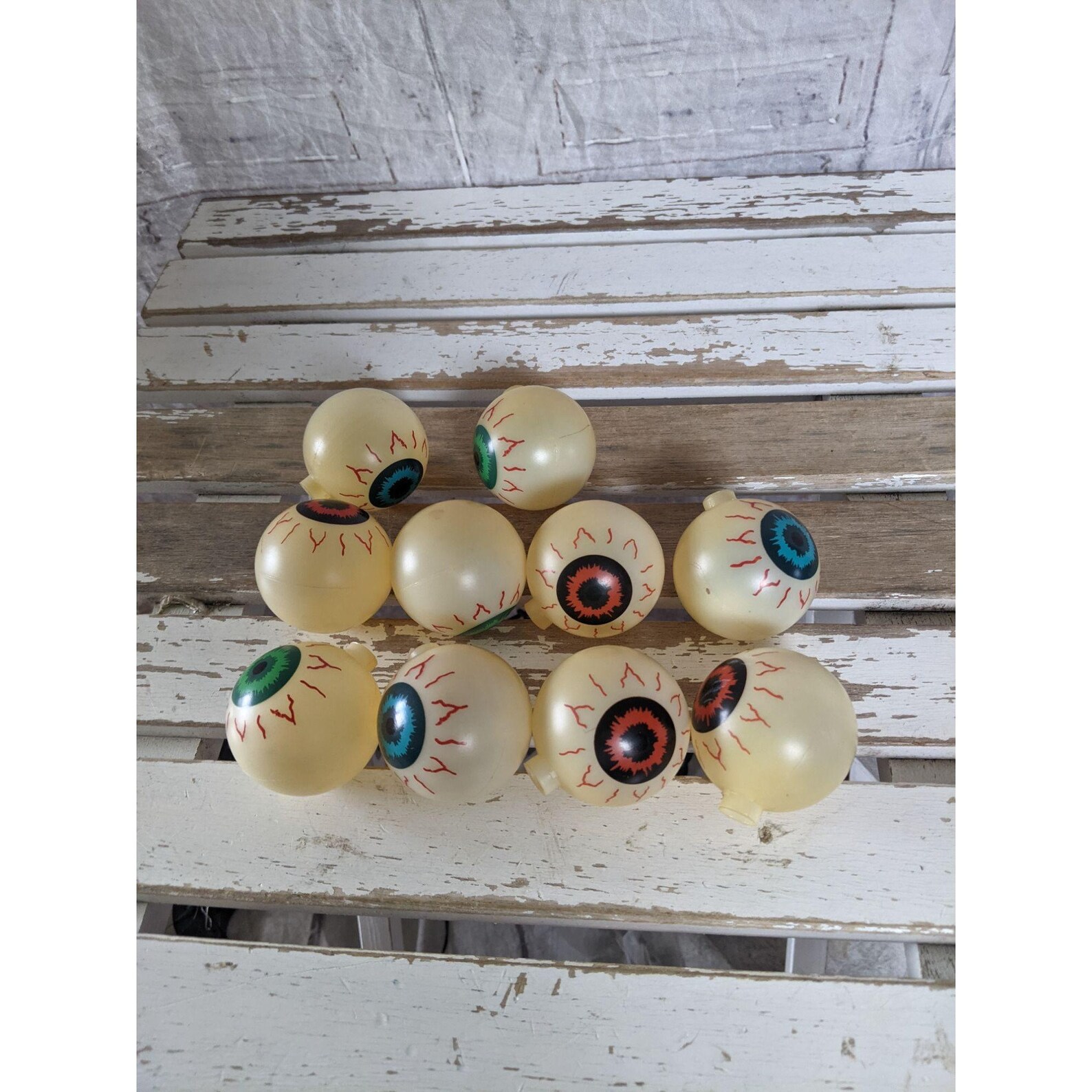 Vintage Eyeball eye Halloween cover string light mini set 10 Etsy
