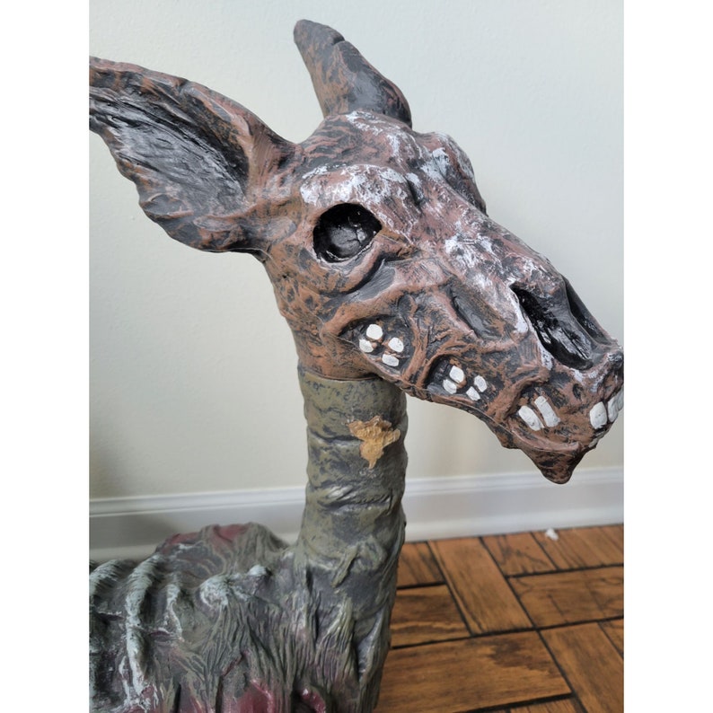 Spirit Halloween Skeleton Deer RARE Decor Scary Lawn Prop Etsy