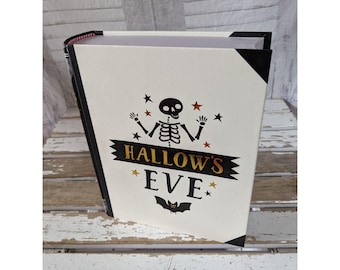 Halloween prop book skeleton decor home