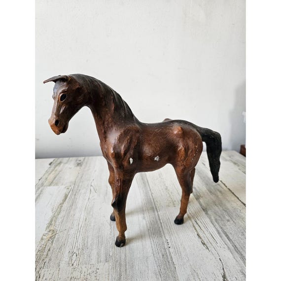 ヴィンテージ レザー 馬 装飾 乗馬 狩猟 種馬 - Etsy 日本