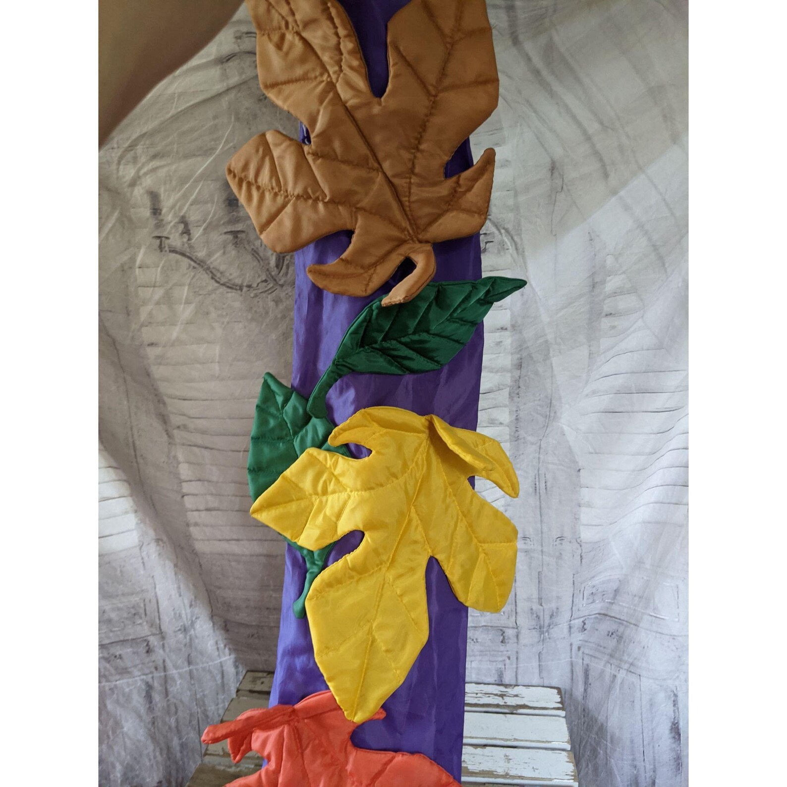 Fall windsock nylon vinyl fall Thanksgiving decor | Etsy