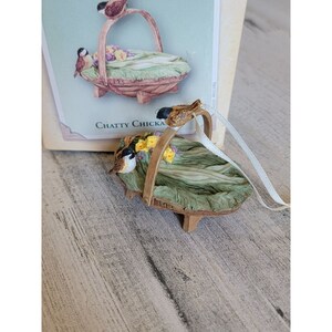 Hallmark Chatty Chickadees ornament Xmas