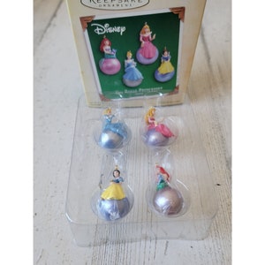 Hallmark Royal princesses Disney ornament Xmas Cinderella Ariel Snow White Sleeping Beauty