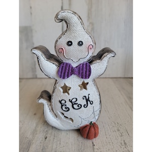 Unique light up ink ghost pumpkin Halloween home decor