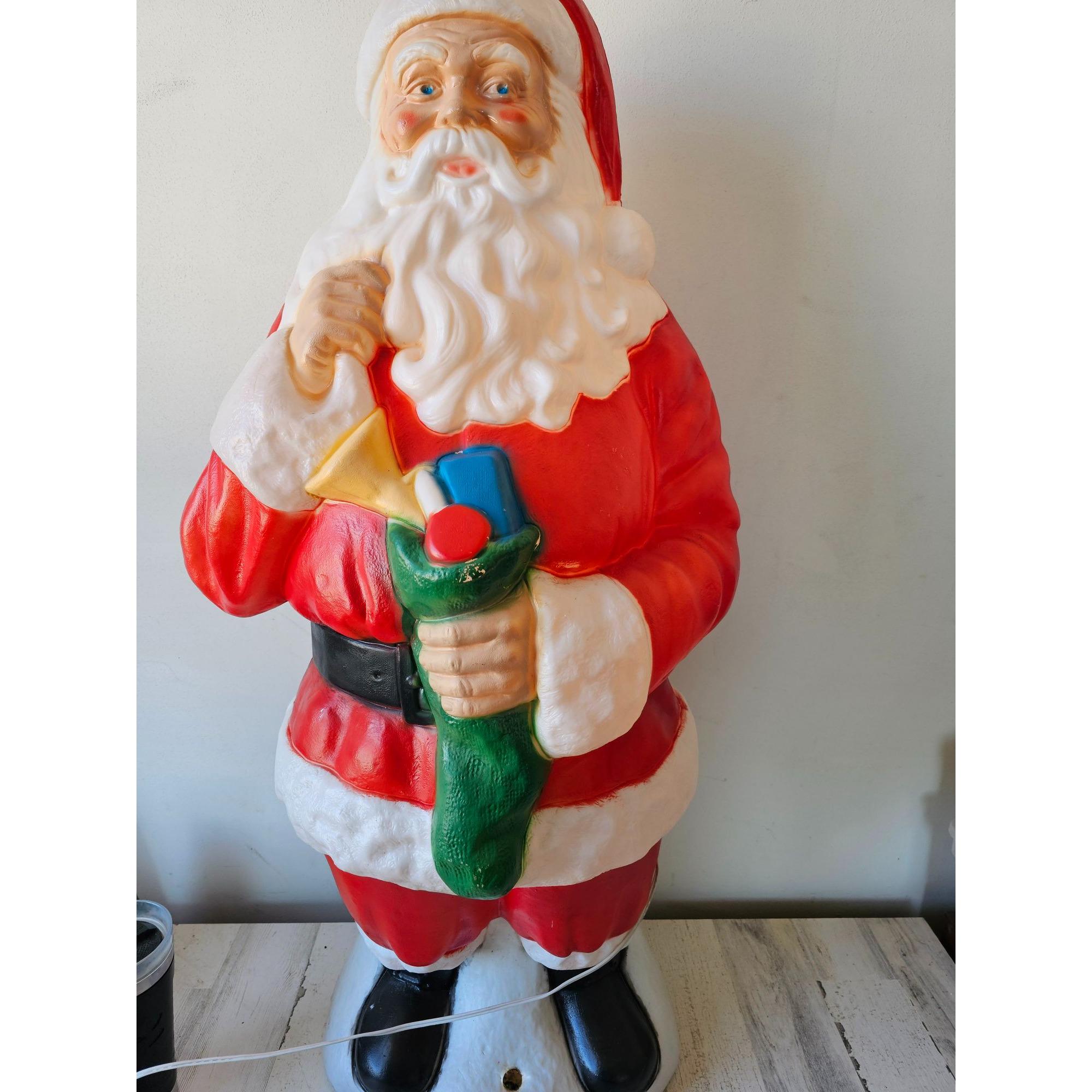 Vintage Santa Light - Etsy Vintage Santa Light - Etsy