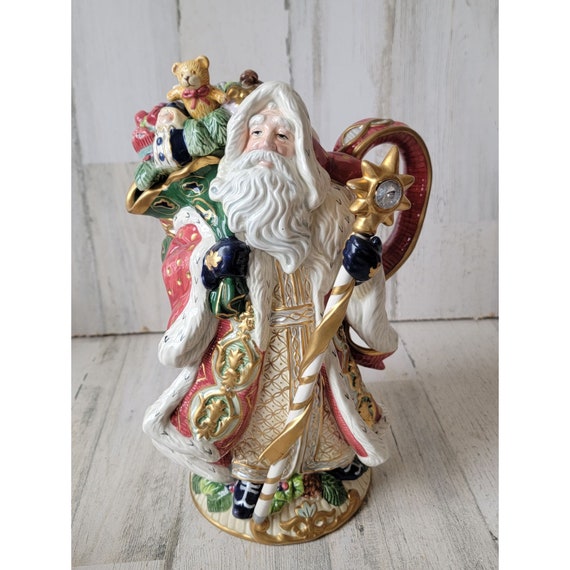 Figurine De Père Noël En Résine, Figurines Miniatures De Père Noël