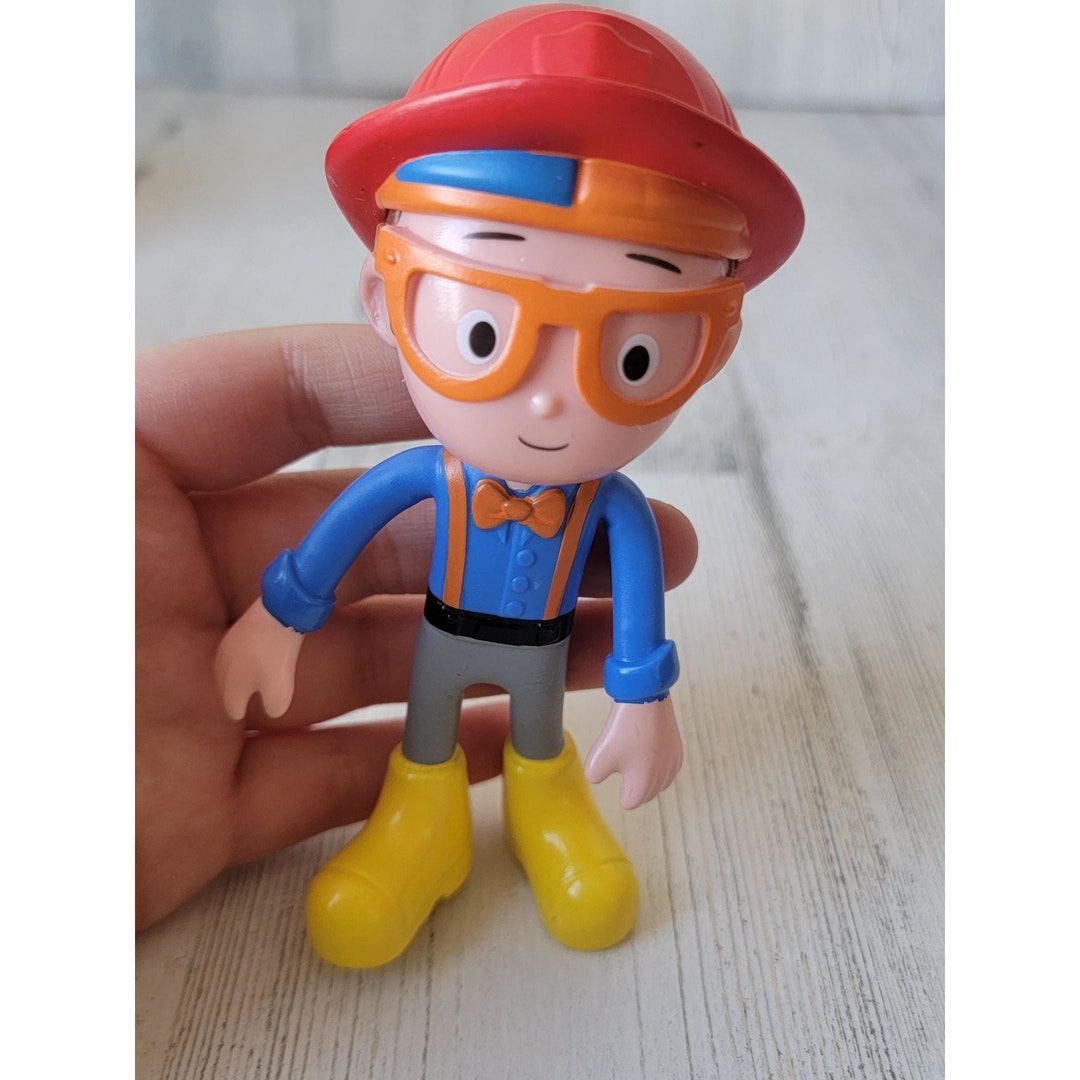 Circus Nerd Blippi Glasses Guy Bendy Toy Figure Etsy UK