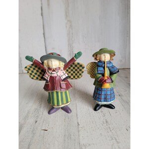 Süßer Engel, Träumer, AS IS Horn-Set Weihnachtsfigur Dekor
